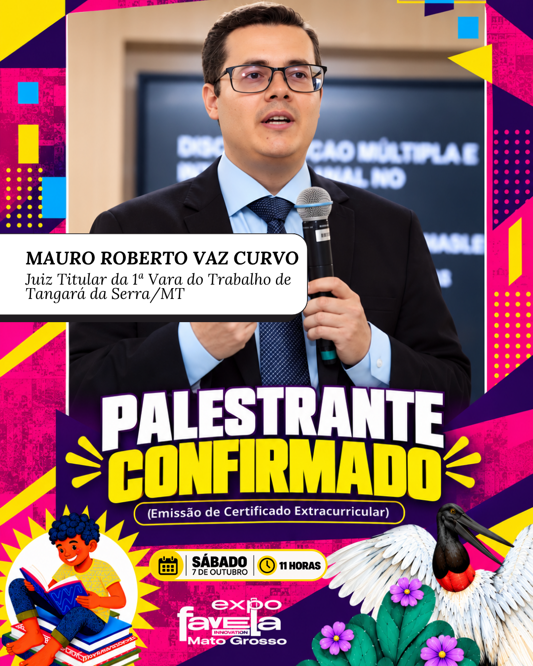 Palestrante confirmado