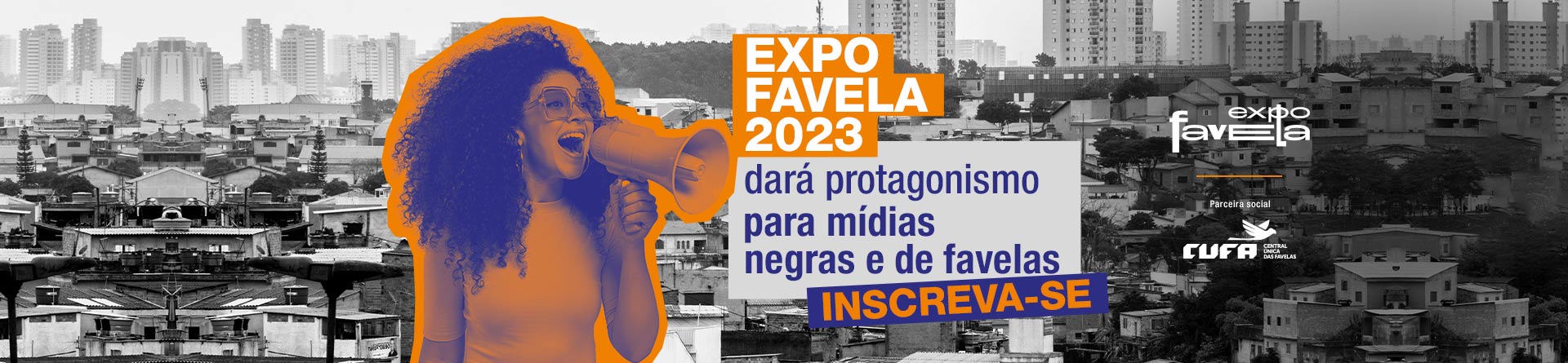 Expo Favela dará protagonismo e espaço apurado a veículos de comunicação comunitária